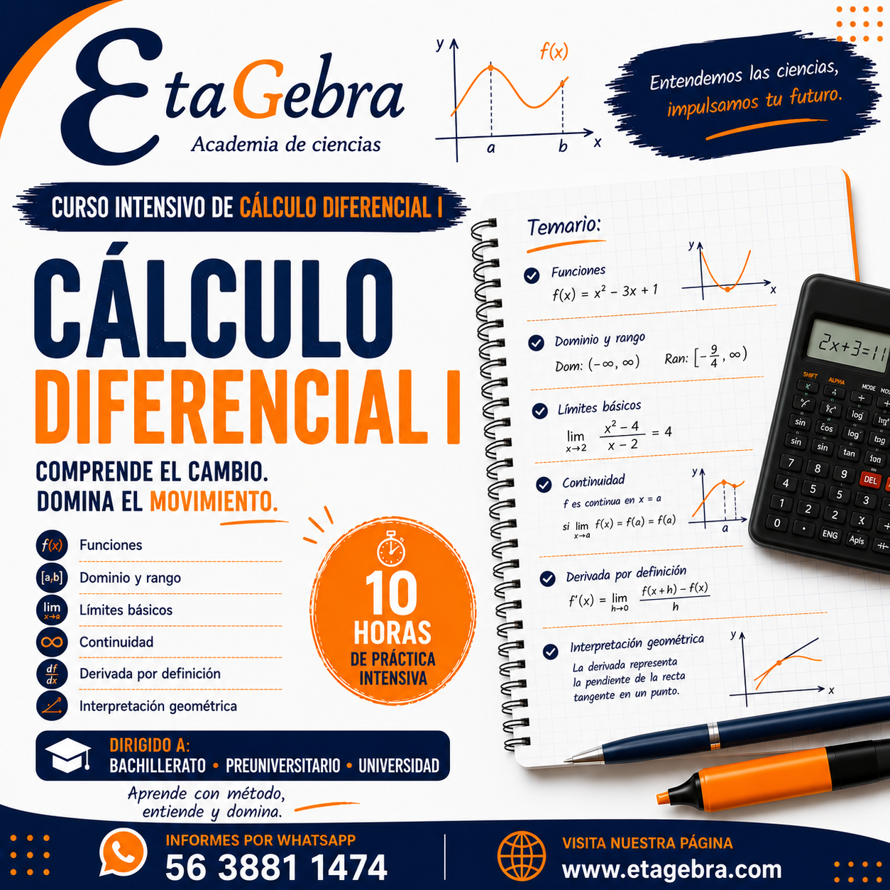 Curso de Cálculo Diferencial I