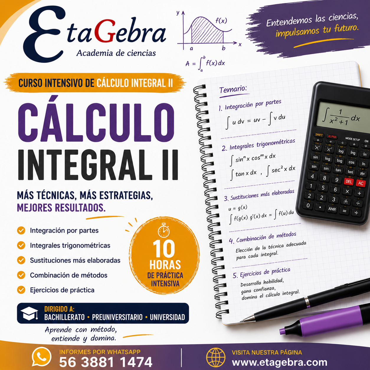 Curso de Cálculo Integral II