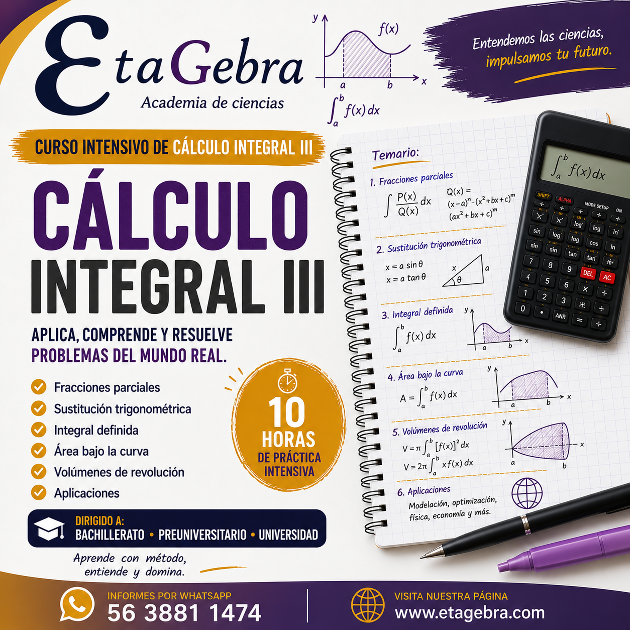 Curso de Cálculo Integral III